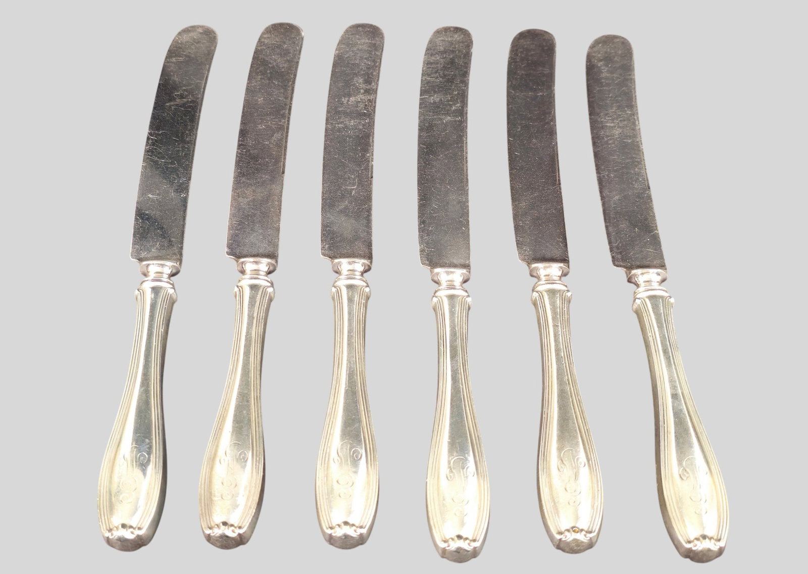 Sterling Silver Luncheon Knives (1 of 6)