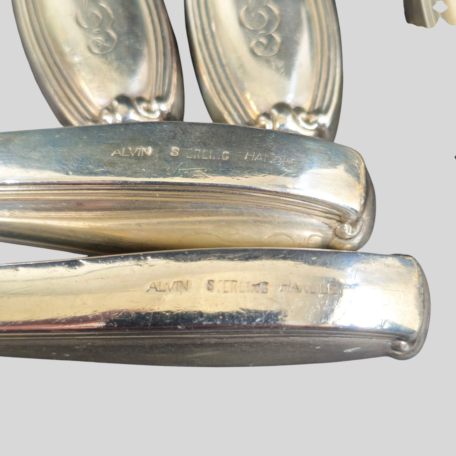Sterling Silver Luncheon Knives - 4