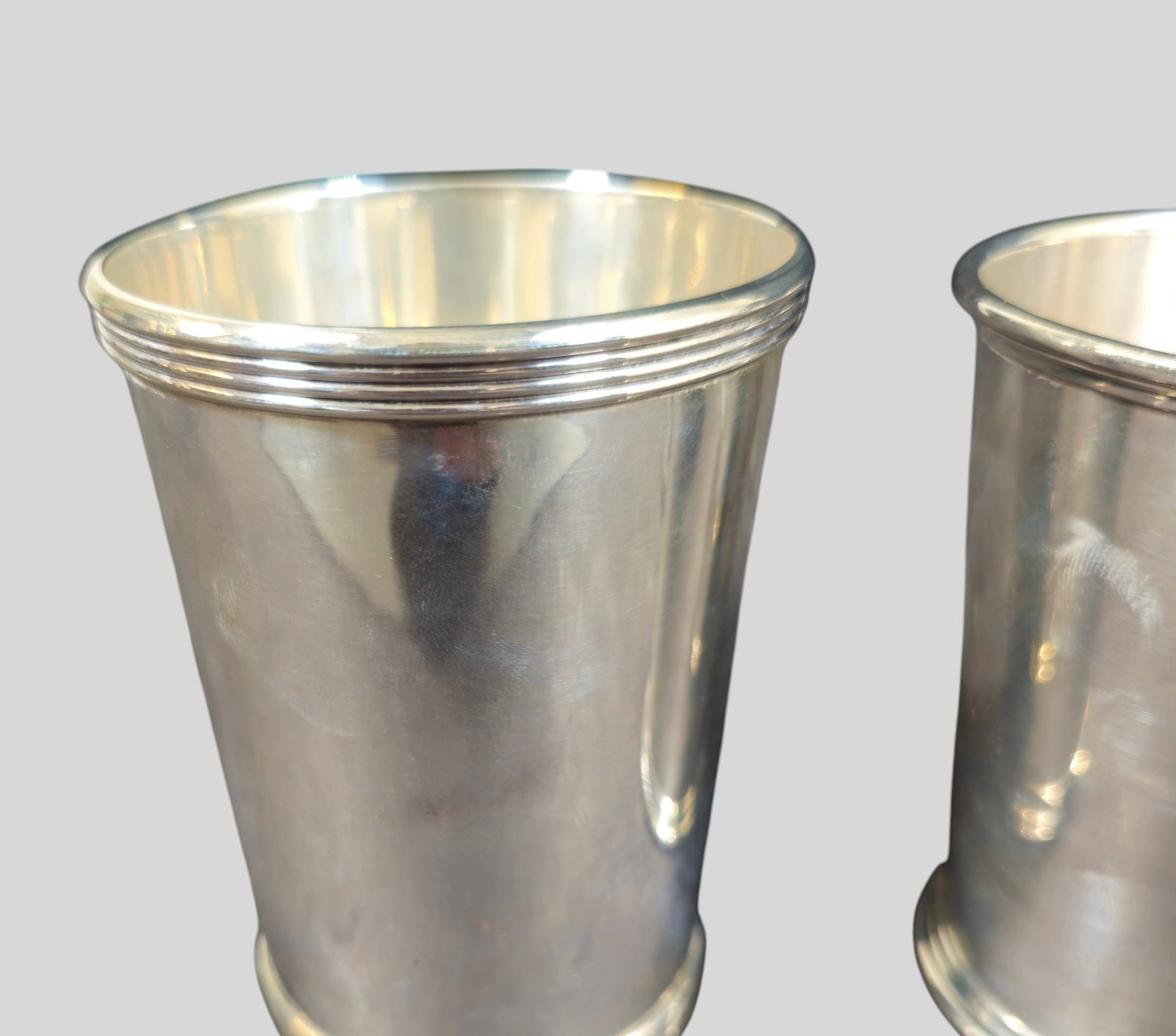 Assembled Sterling Silver Mint Julep Cups - 7