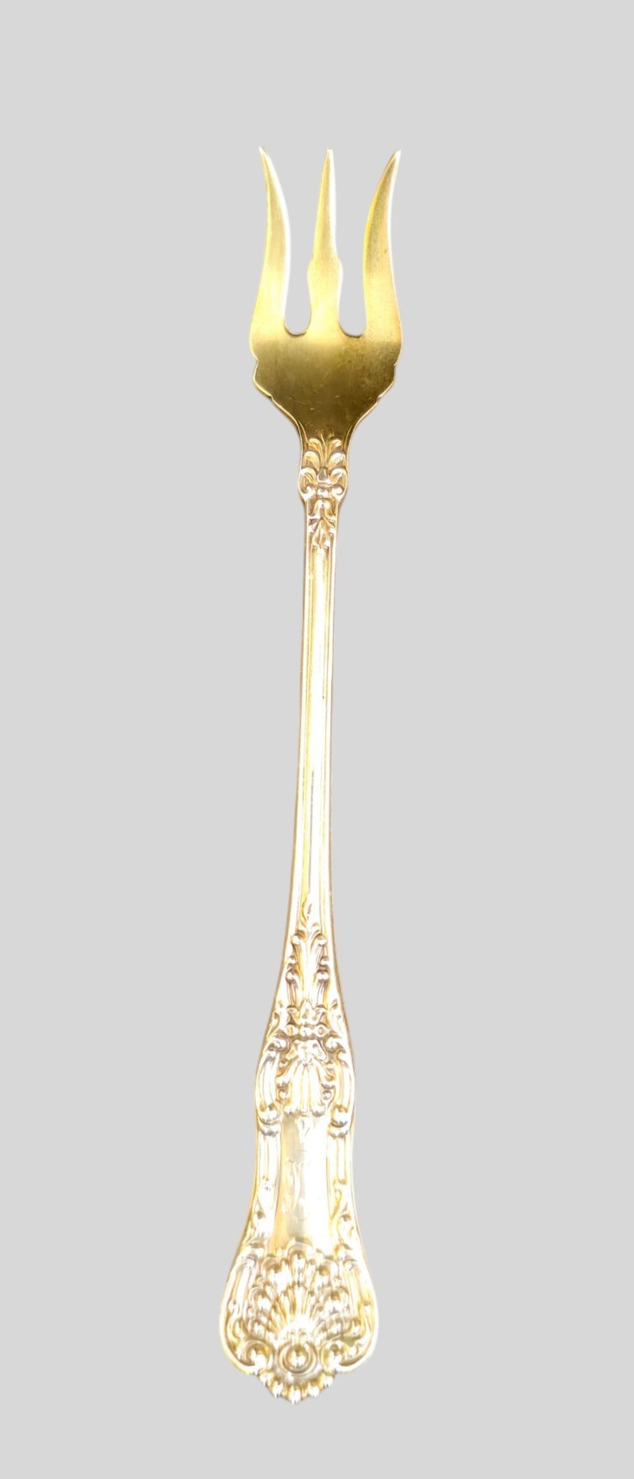 Gorham Luxembourg Pattern Sterling Silver Shrimp Forks - 3