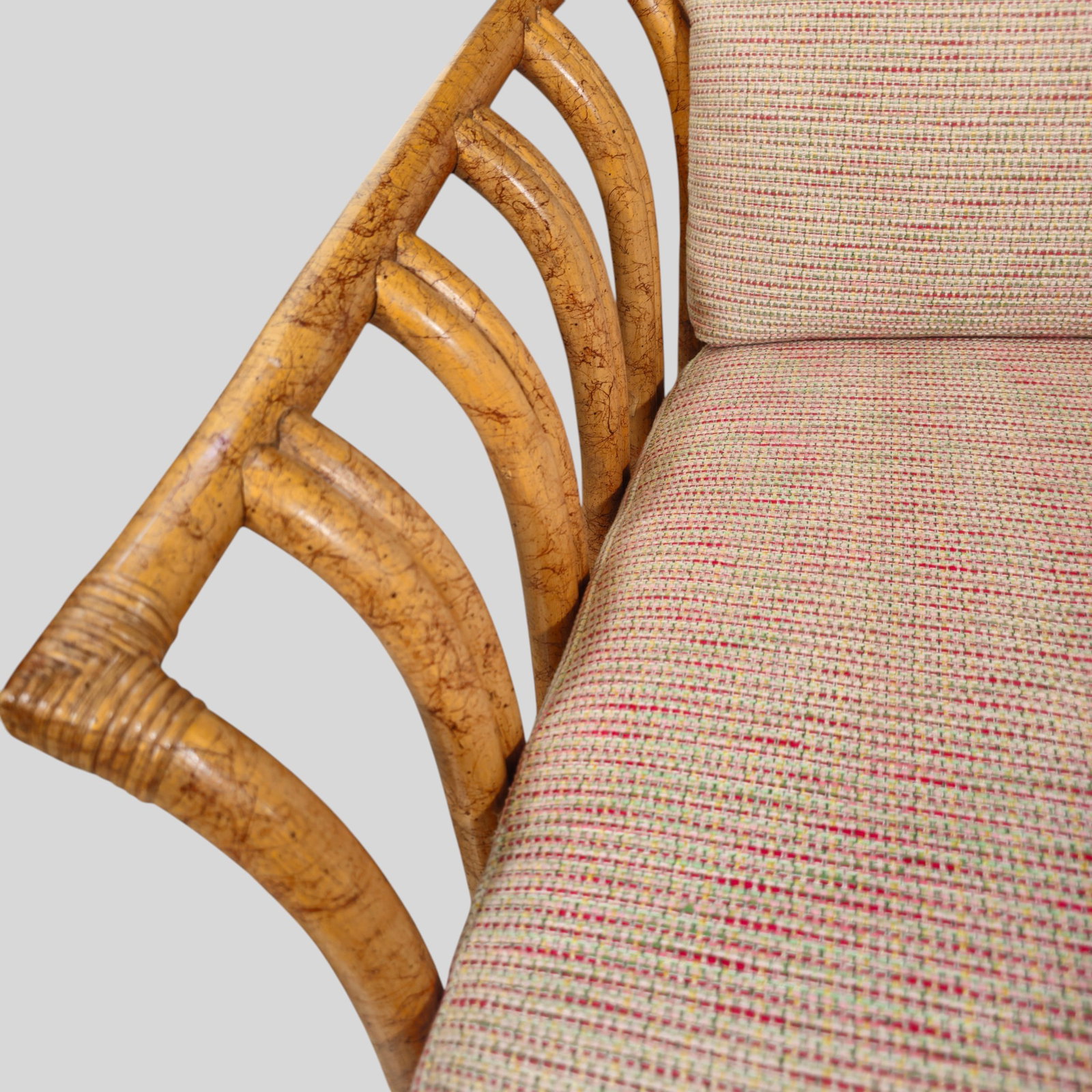 Ficks Reed MCM Bamboo Sofa - 3