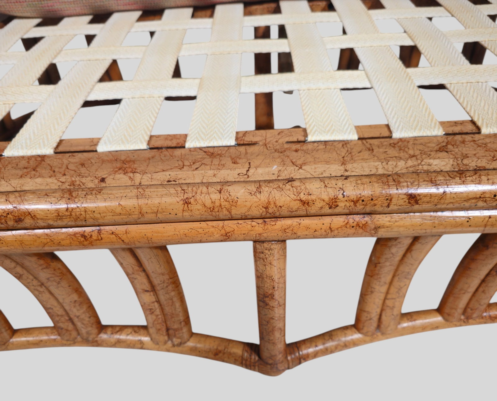 Ficks Reed MCM Bamboo Sofa - 5