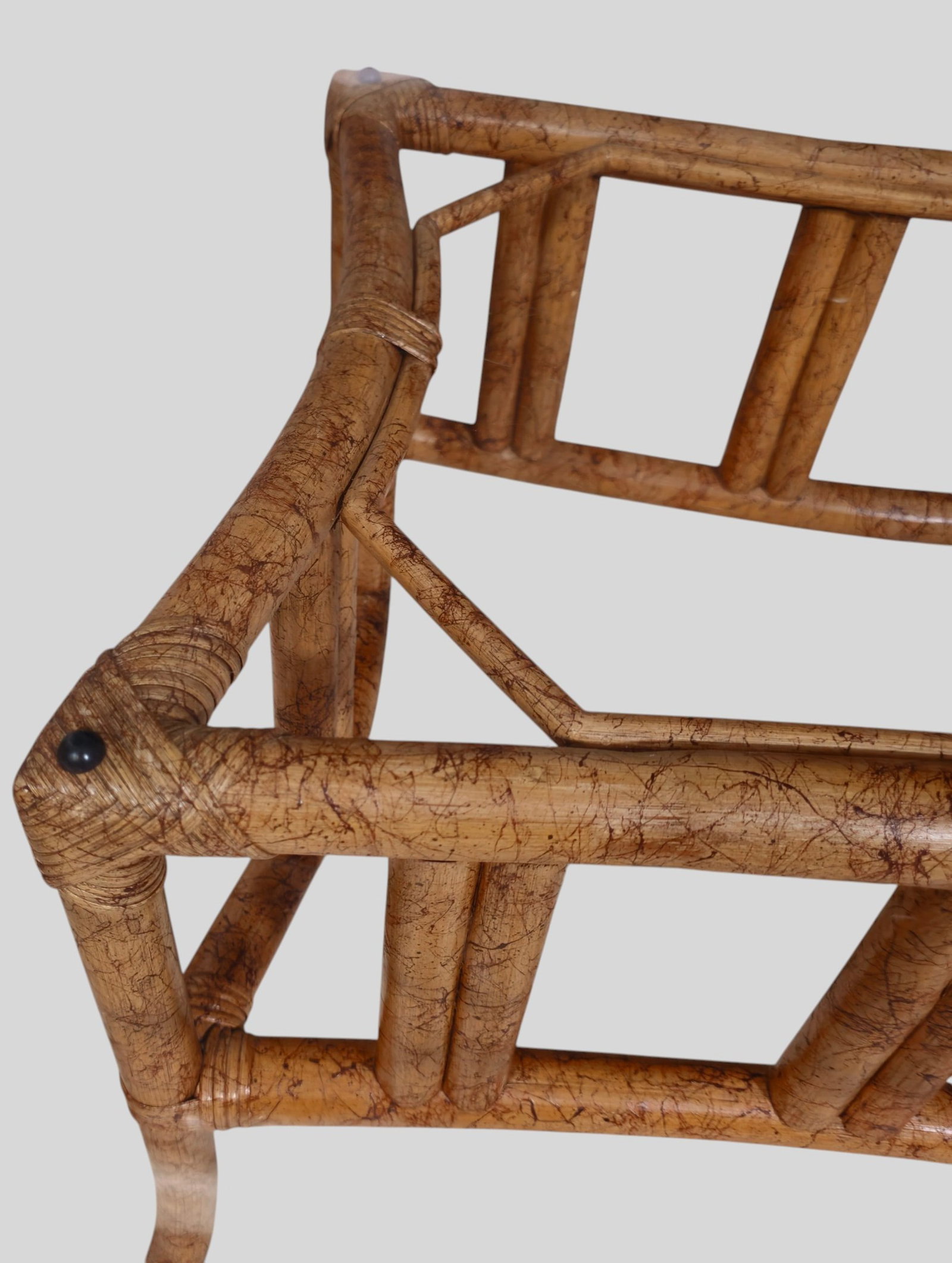 Ficks Reed MCM Bamboo Coffee Table - 4
