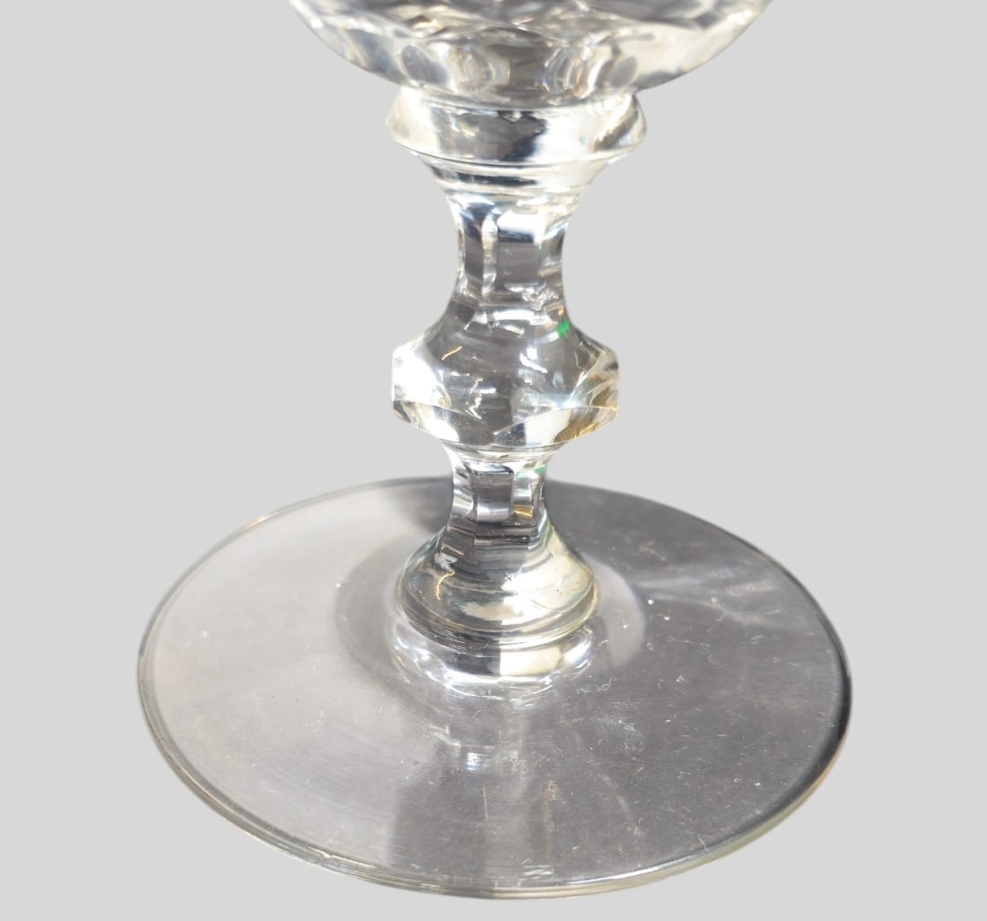 Cut and Etched Crystal Stemware - 3
