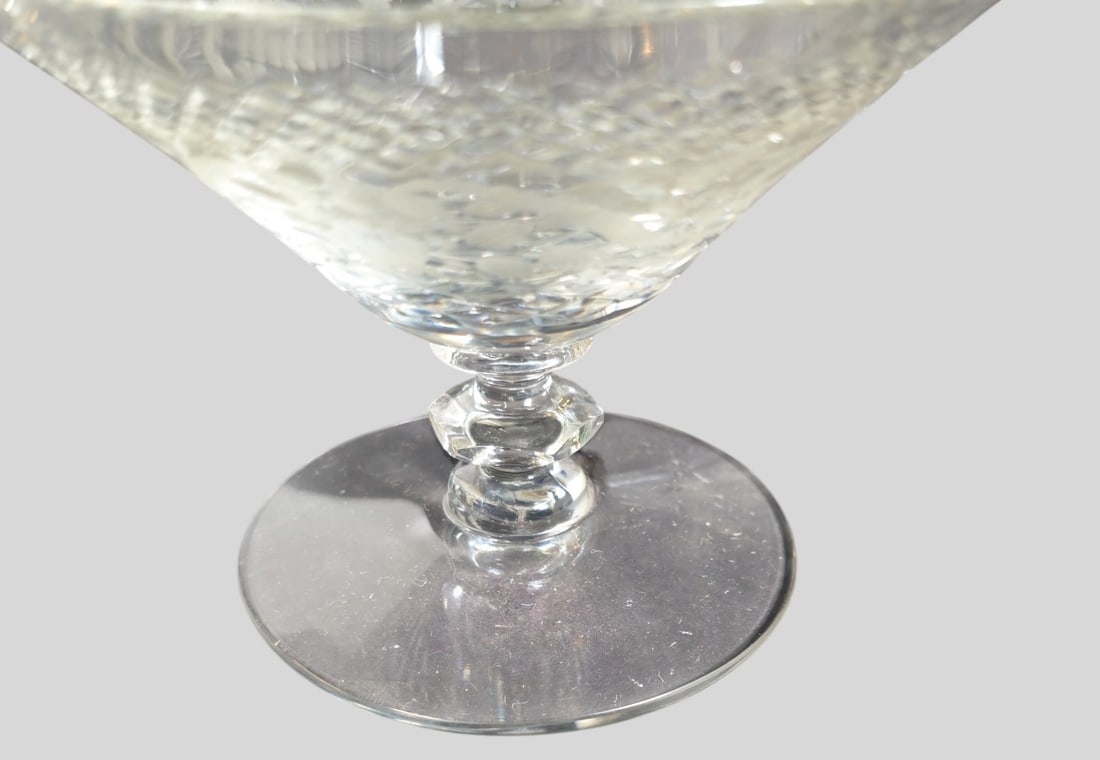 Cut and Etched Crystal Stemware - 7