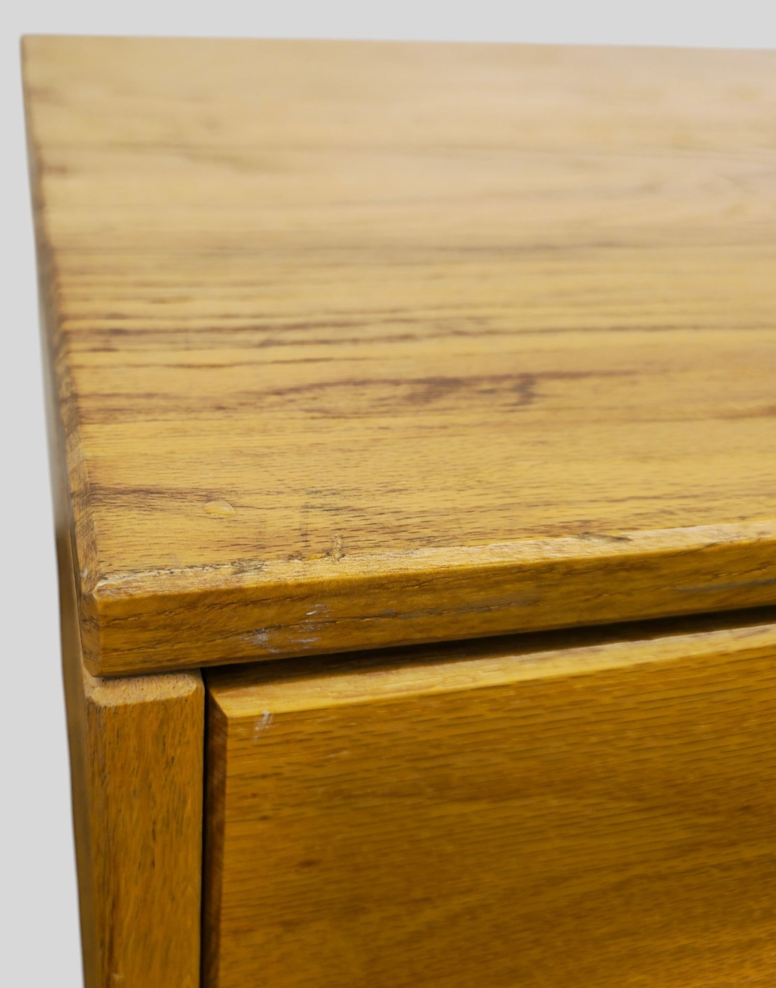 MCM Oak Five Drawer Chests - 5