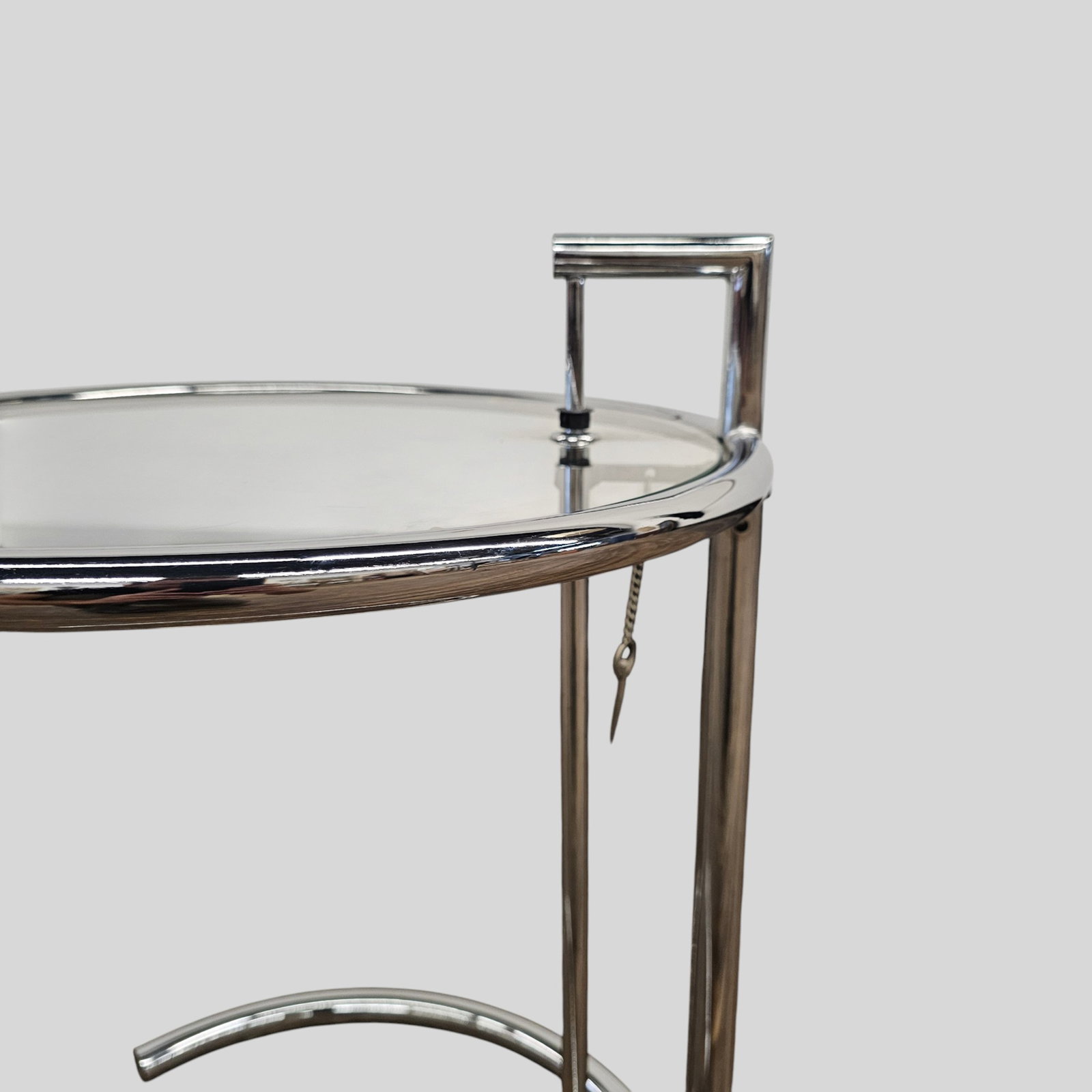 After Eileen Gray E1027 Adjustable Occasional Table - 4