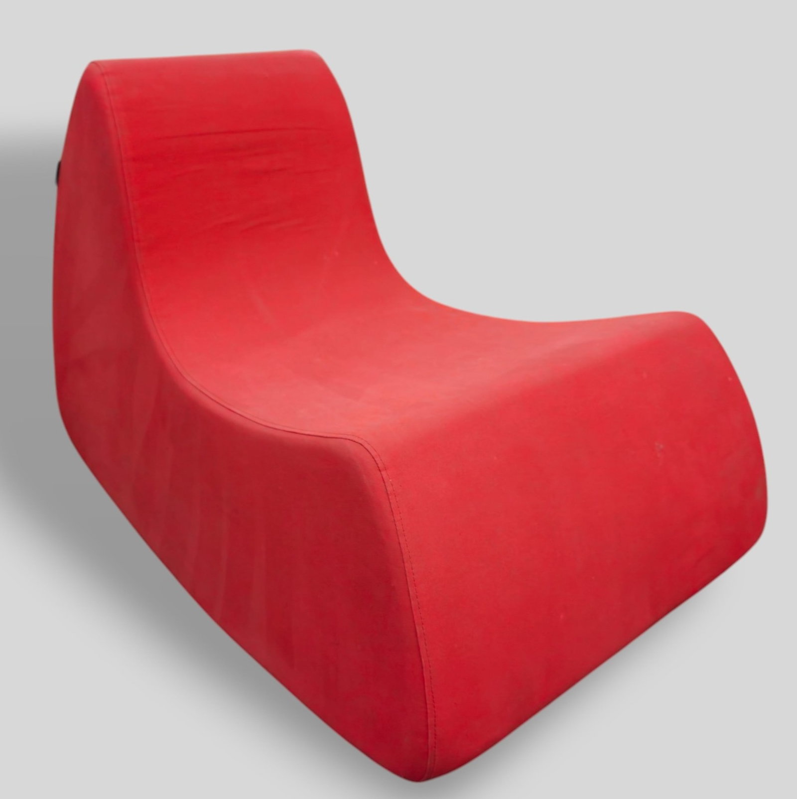 Grand Prix Softline Chair: Grand Prix Softline Chair. Denmark. 2004. Upholstery. 19 3/4w x 31 1/2d x 20 7/8h.