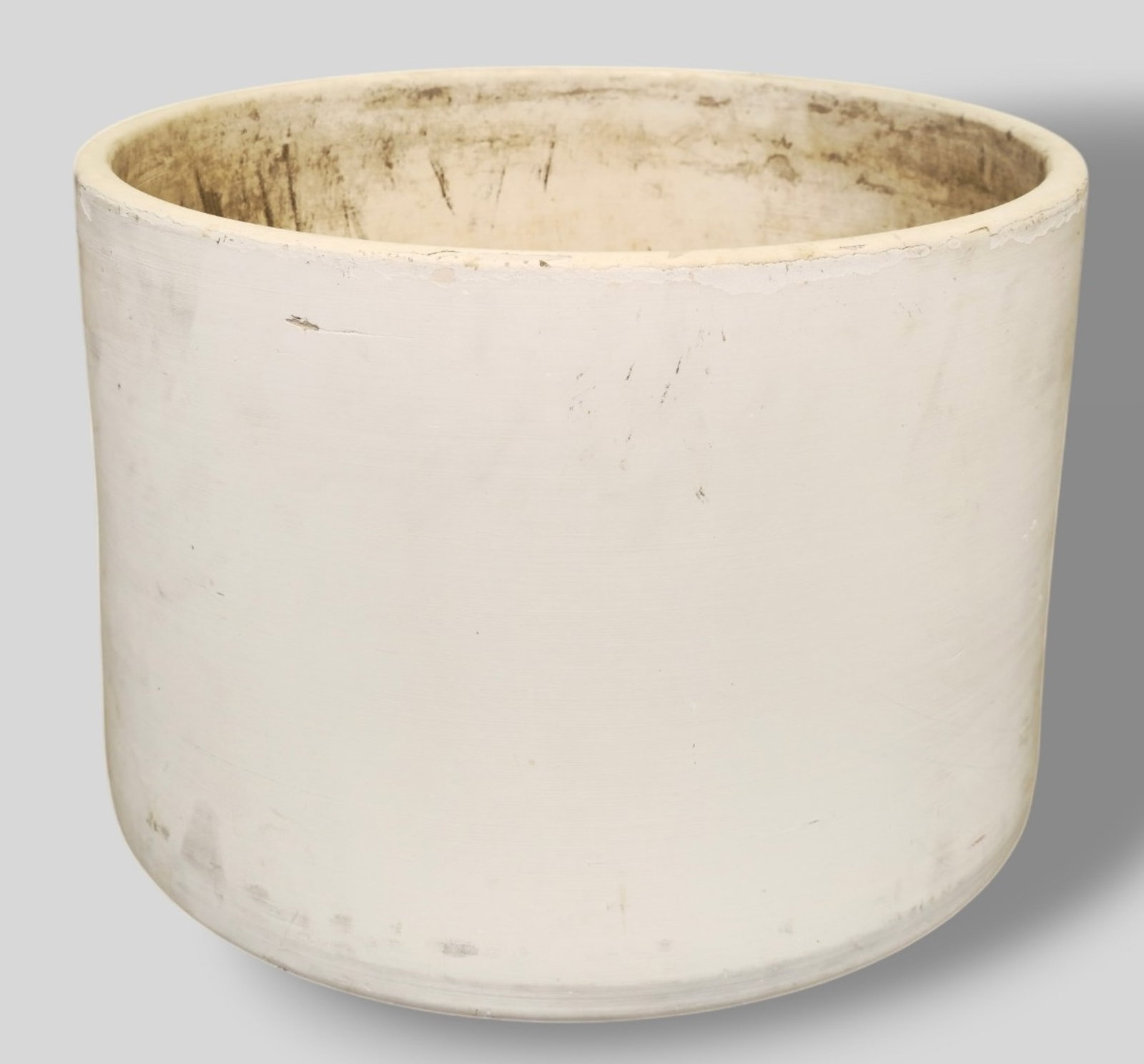 Gainey Glazed Cermic Planter: Gainey Glazed Cermic Planter. USA. 1958. 16 dia x 11 1/4h.