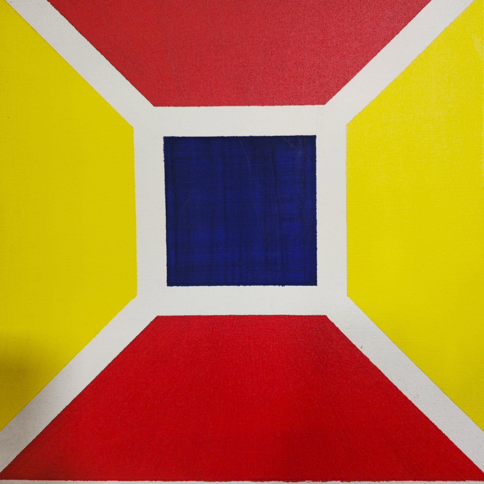 Geometric Composition Oil - 3