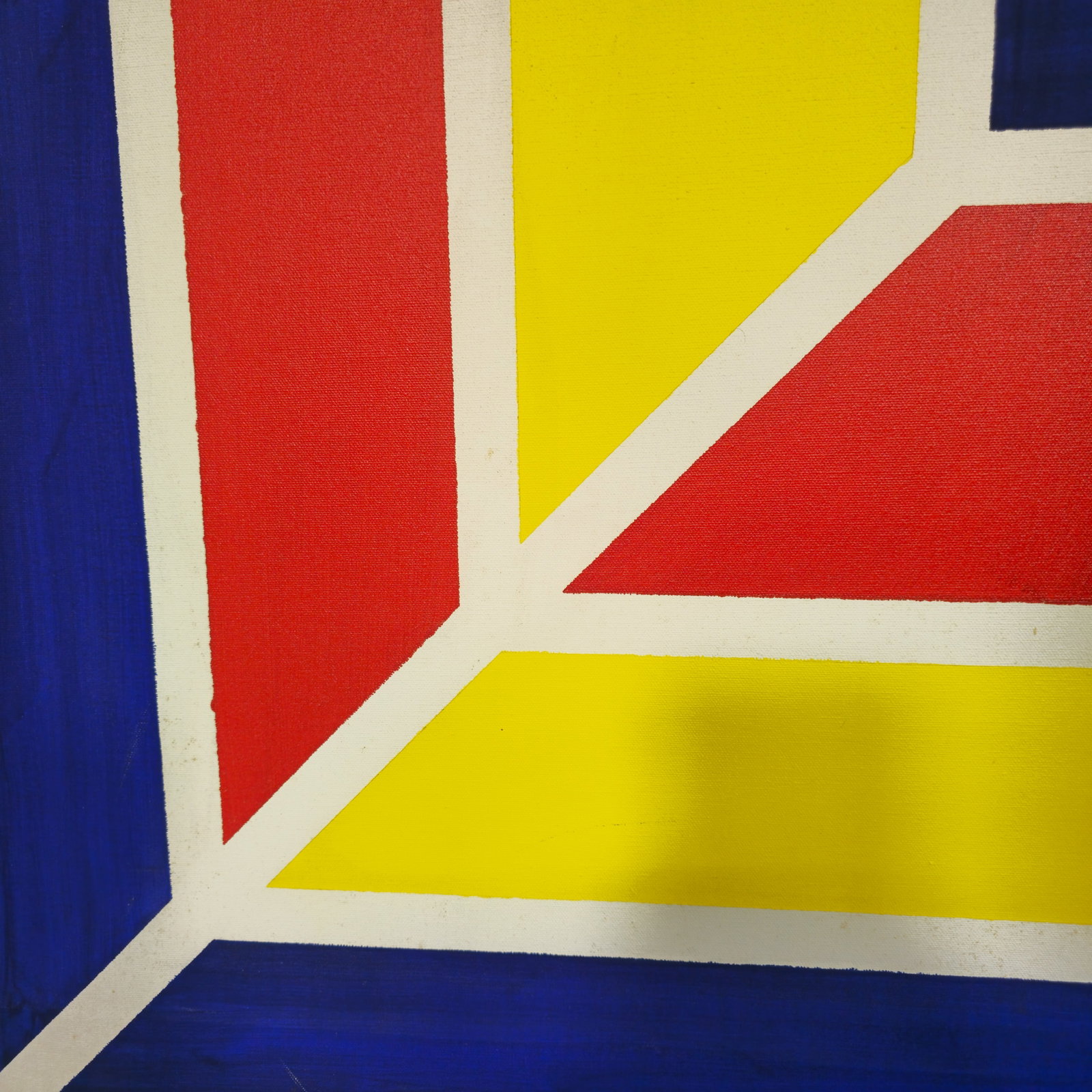 Geometric Composition Oil - 4