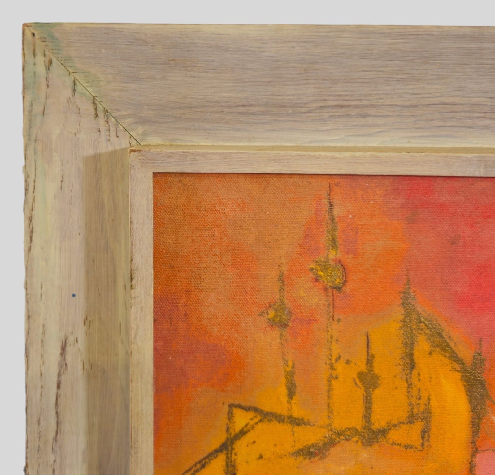 Linear Abstract Expressionist Painting - 5