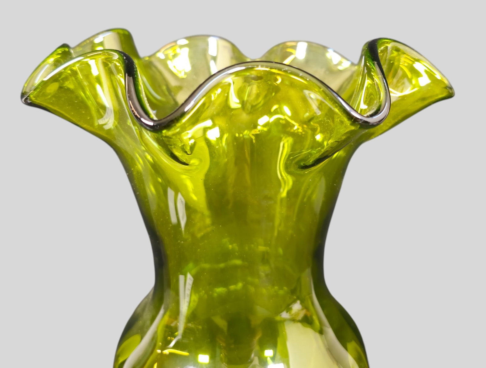 Large Blenko MCM Vase - 2
