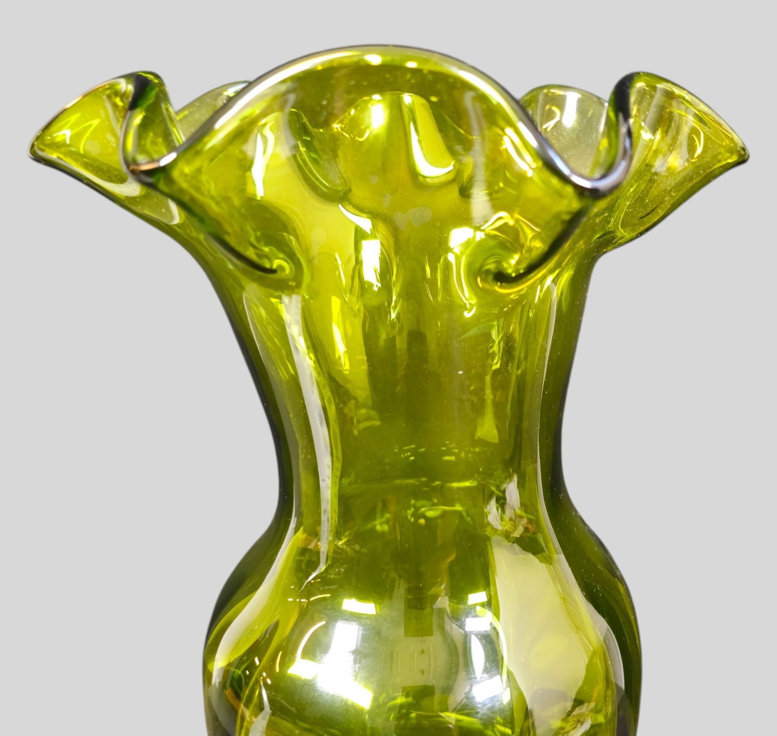 Large Blenko MCM Vase - 5