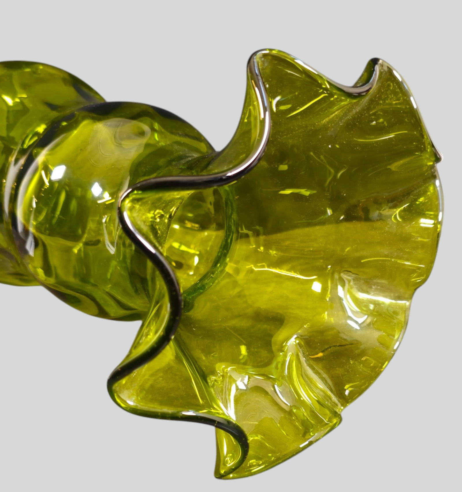 Large Blenko MCM Vase - 6
