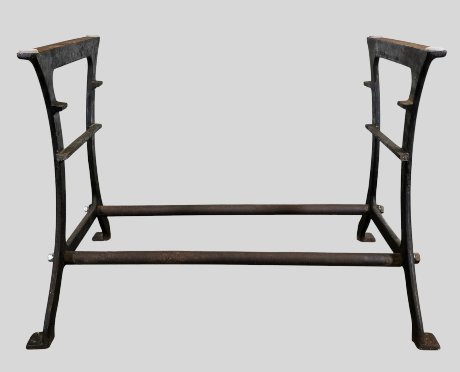 Marble Top Industrial Table - 2