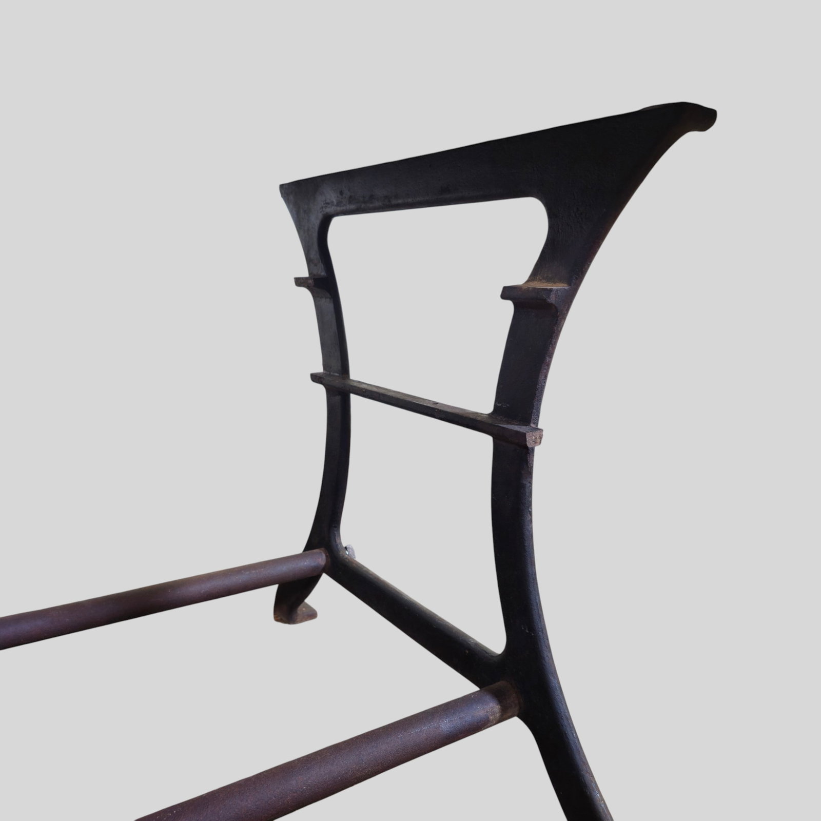 Marble Top Industrial Table - 9