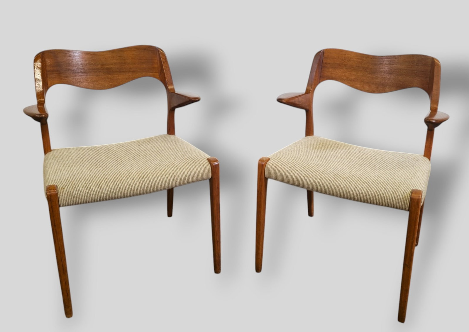 Niels Otto Moller Dining Chairs Model 55 (1 of 8)