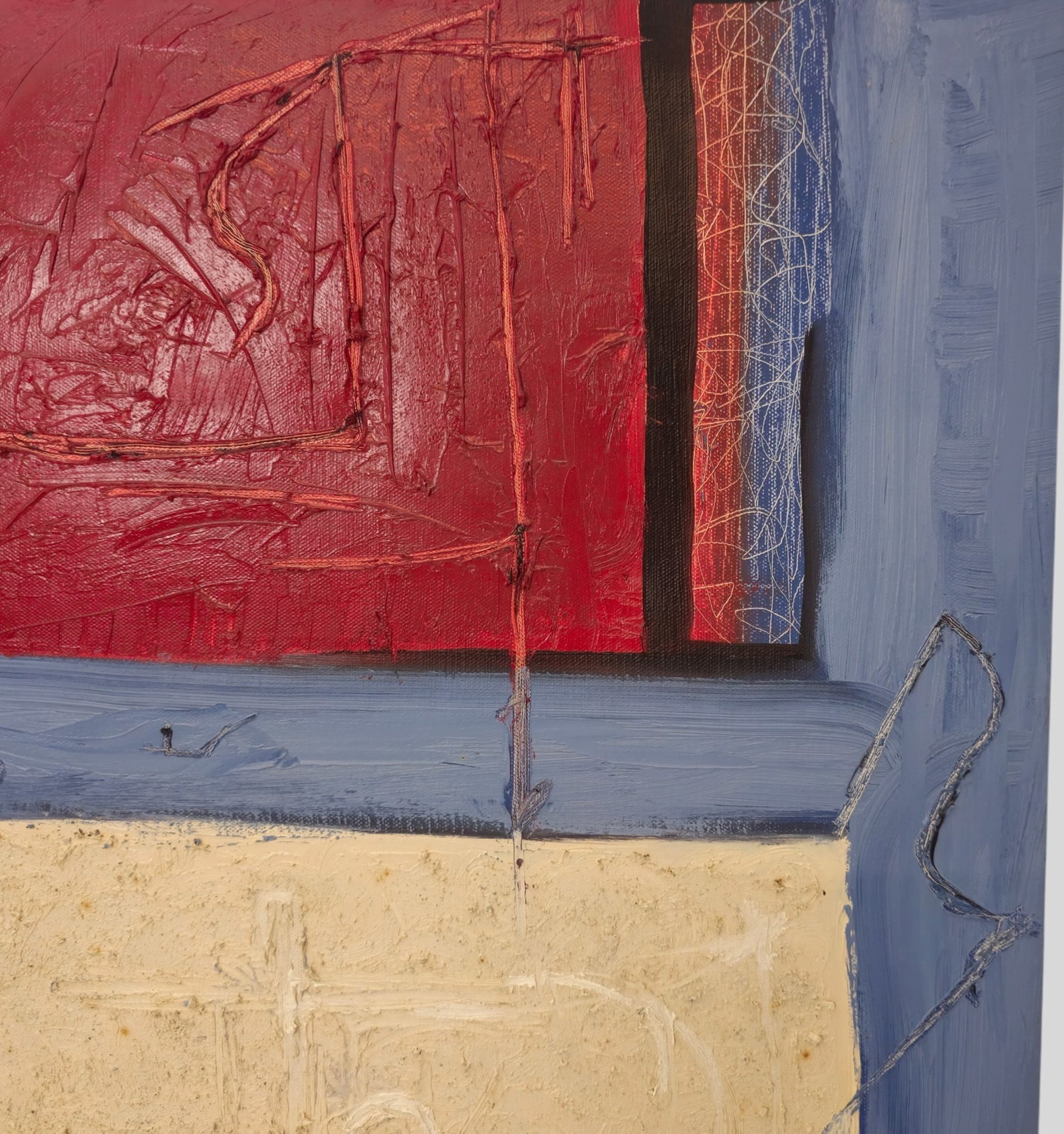A Davis Geometric Oil - 3
