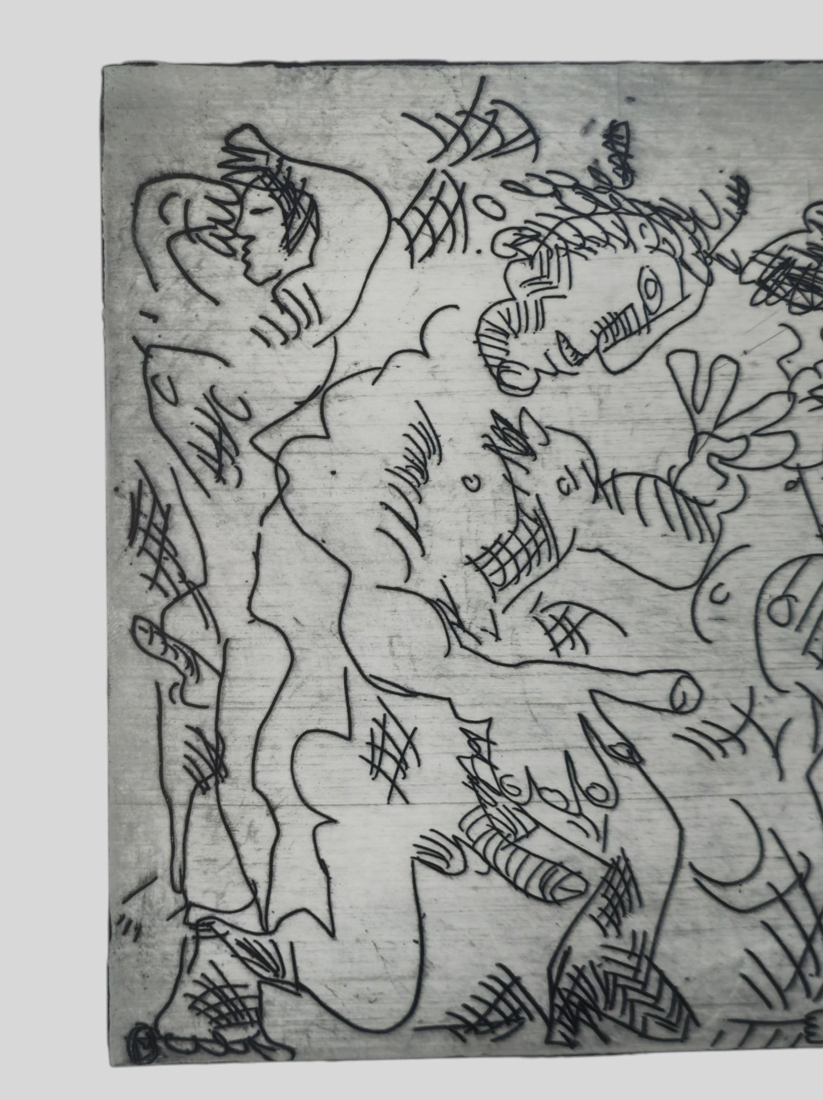 Natascha Mann Etching - 2