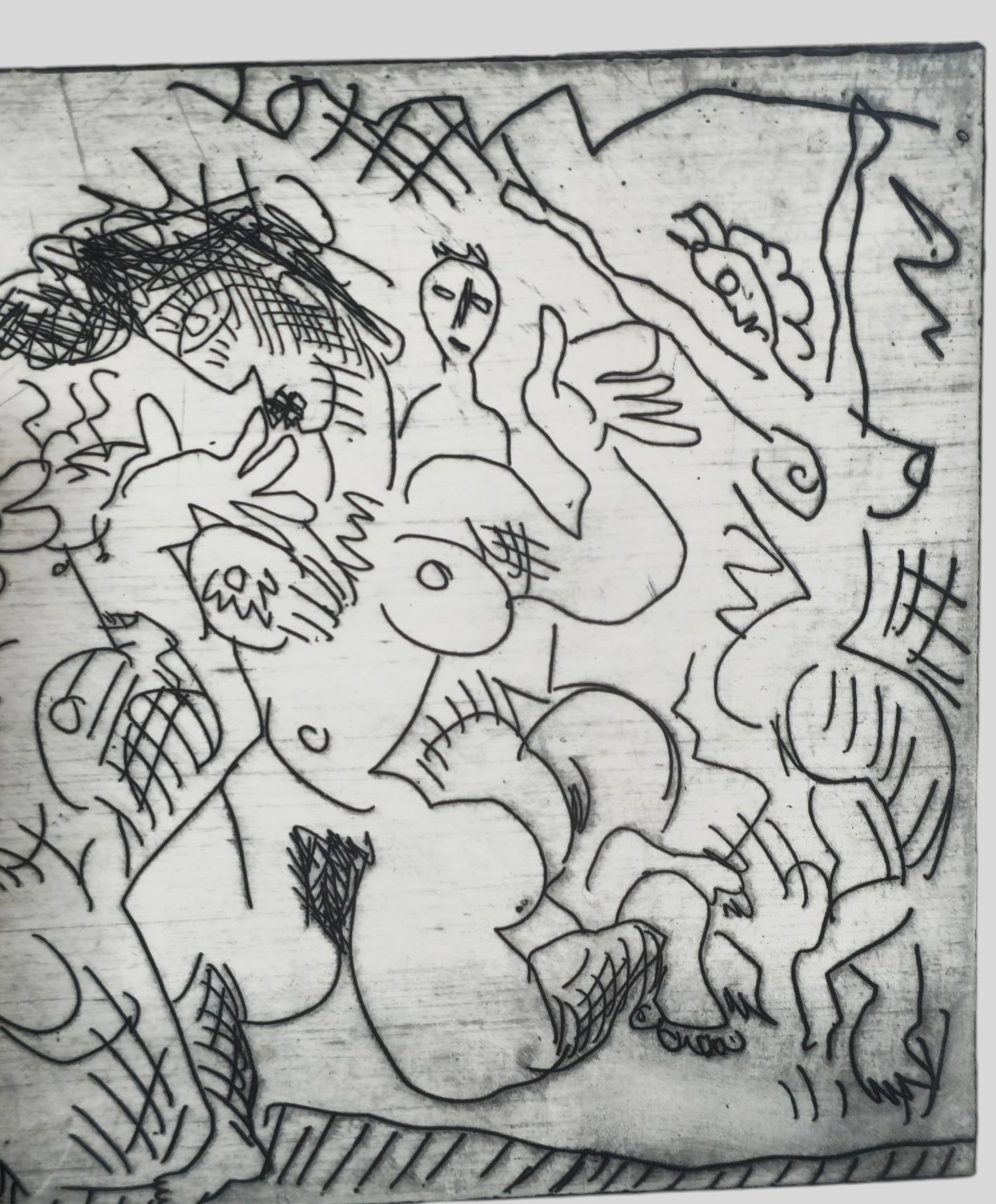 Natascha Mann Etching - 3