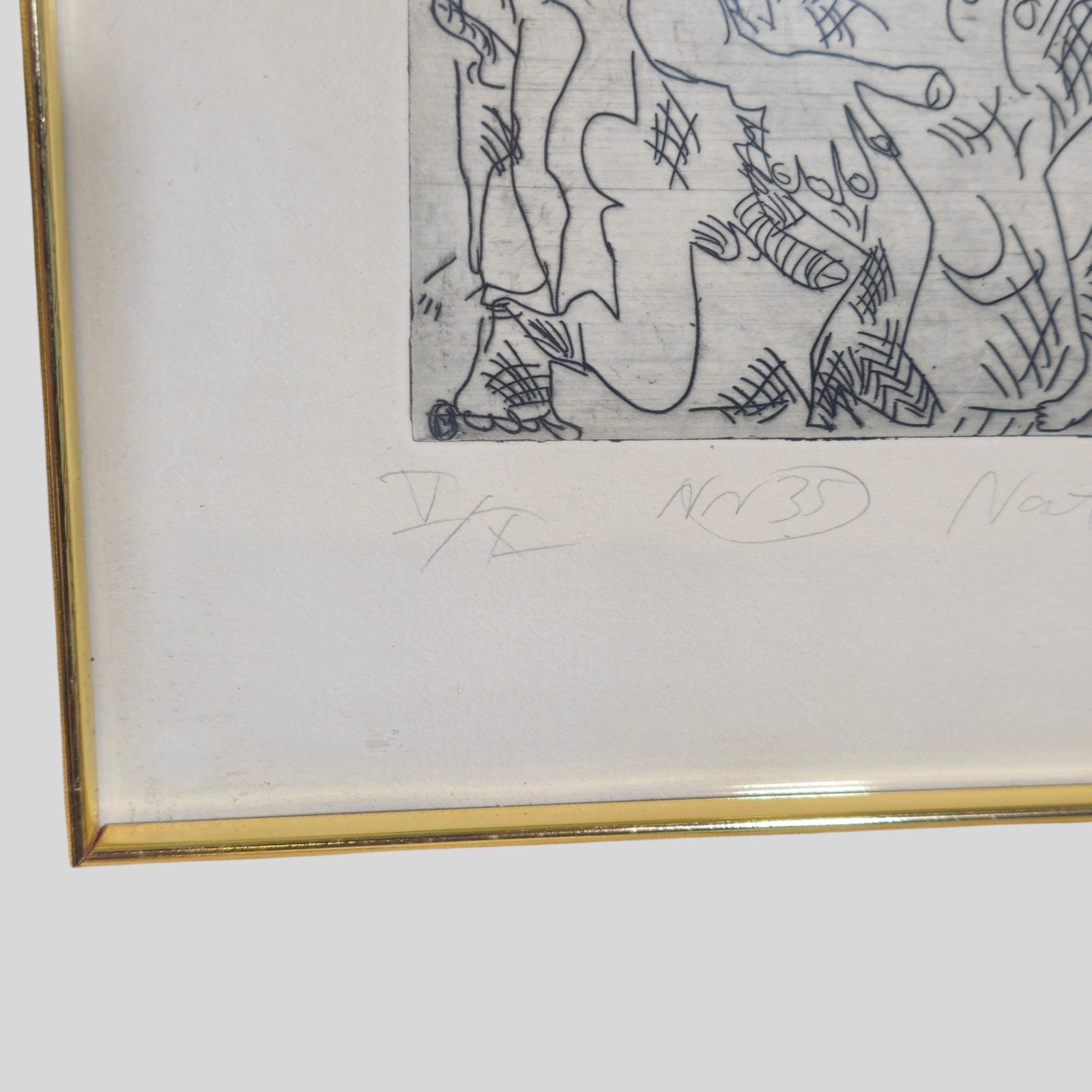 Natascha Mann Etching - 6