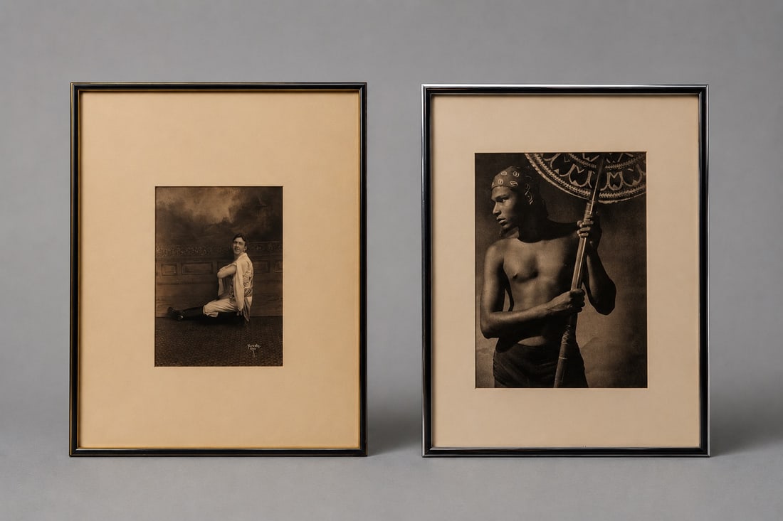 Lionel Wendt and Young and Carl Gelatin Silver Print (1 of 9)