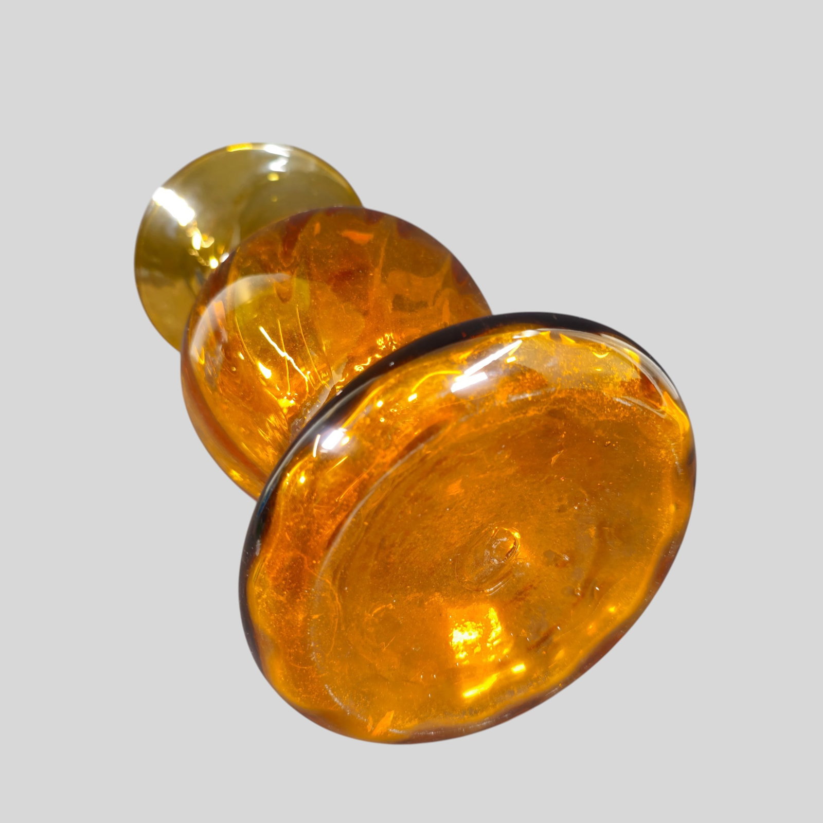 Wayne Husted Blenko MCM Twist Vase - 4