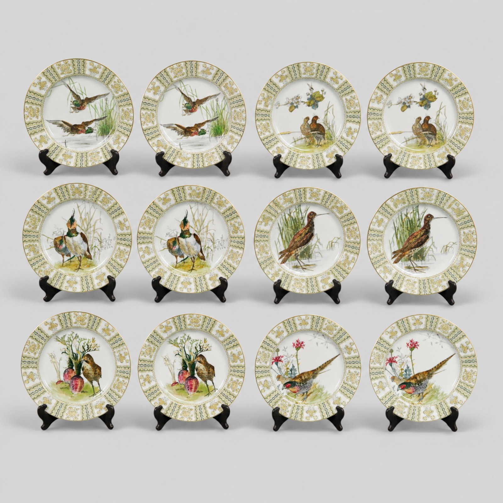 Royal Doulton Porcelain Game Bird Plates (1 of 12)