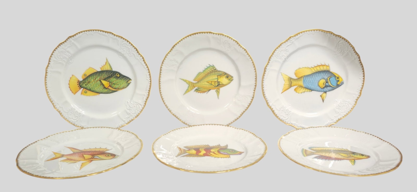 Anna Weatherley Design Porcelain Fish Plates (1 of 11)