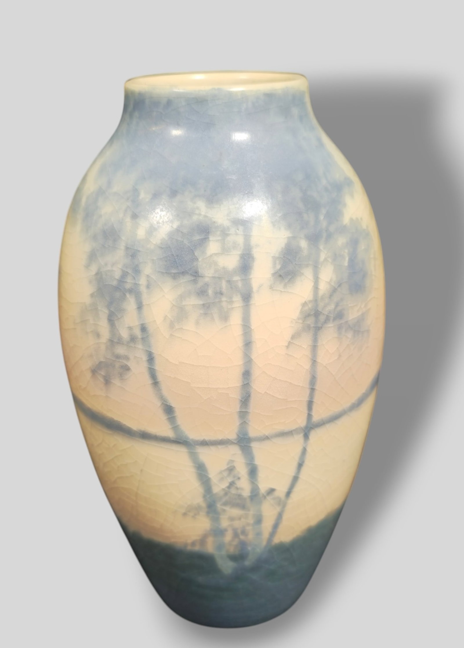 Alice Caven Rookwood Pottery Scenic Vellum Glaze Vase 900D (1 of 7)