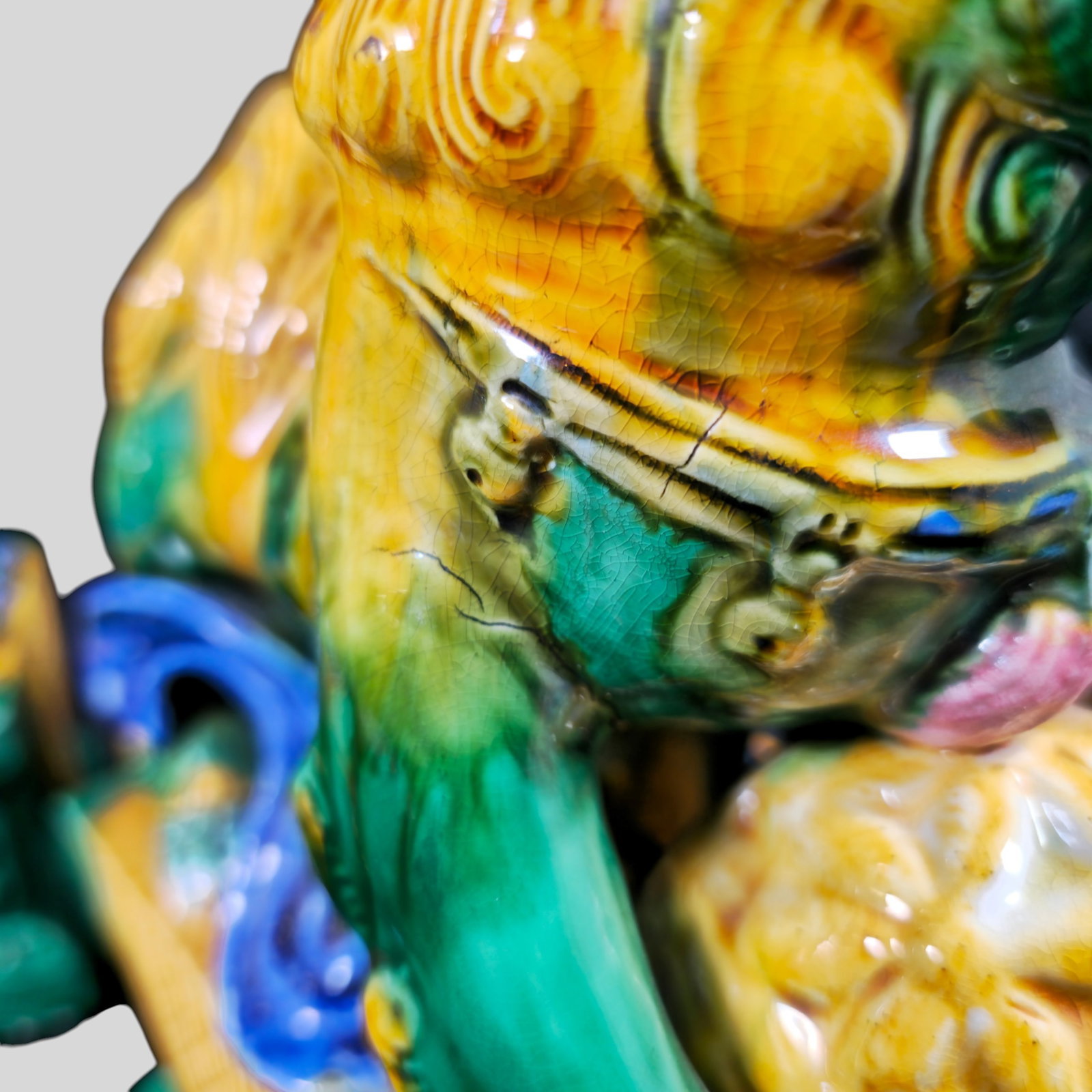 Chinese Porcelain Foo Dogs - 13