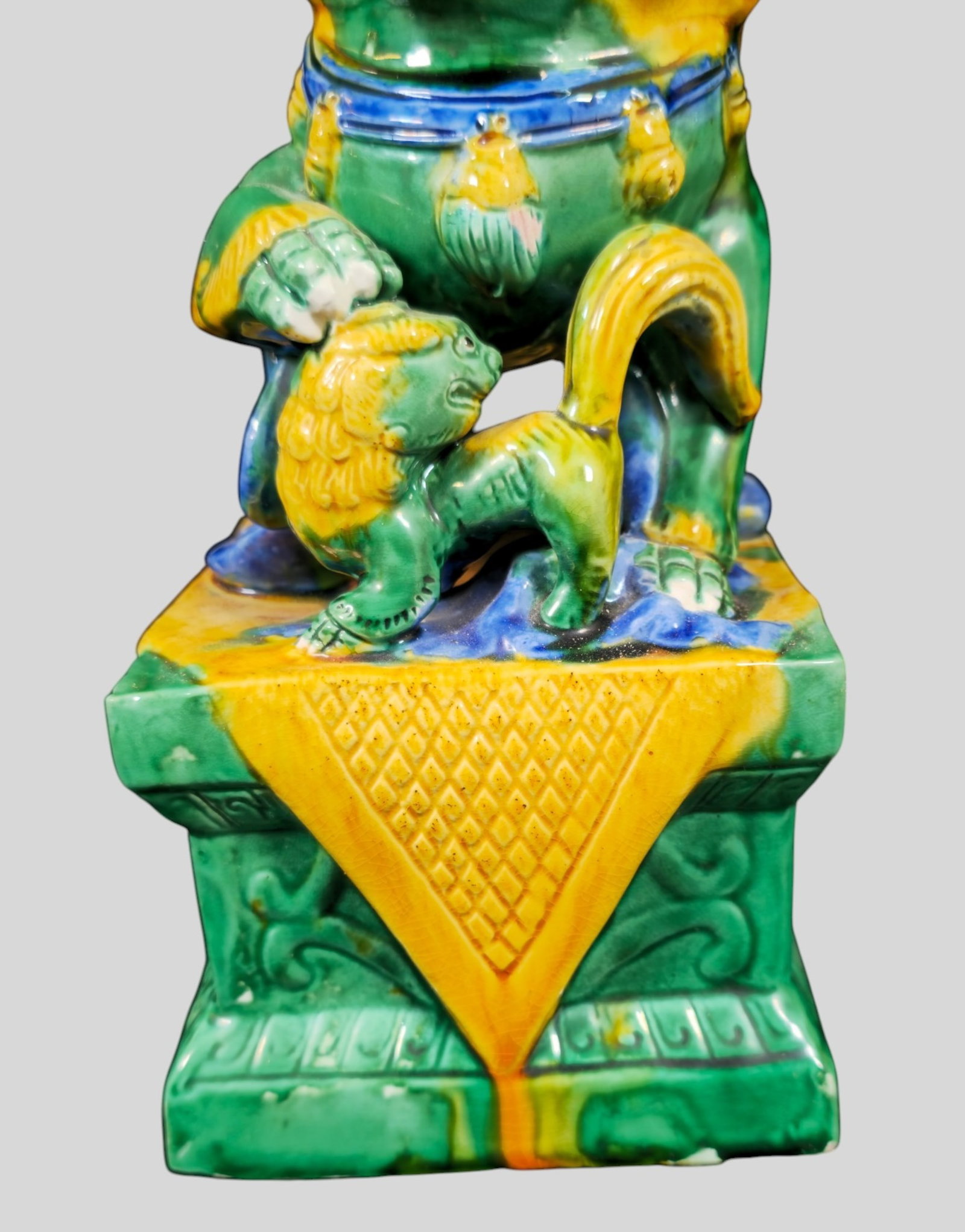 Chinese Porcelain Foo Dogs - 3