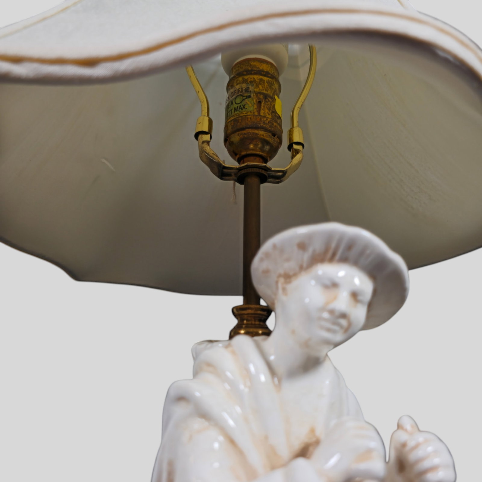 Chapman Blanc de Chine Figural Table Lamp - 3