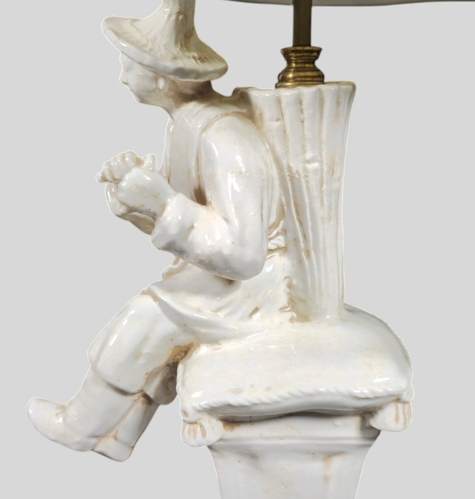 Chapman Blanc de Chine Figural Table Lamp - 5