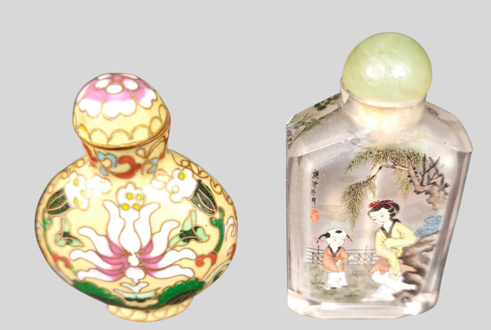Assembled Chinese Snuff Bottles and Pill Boxes - 3