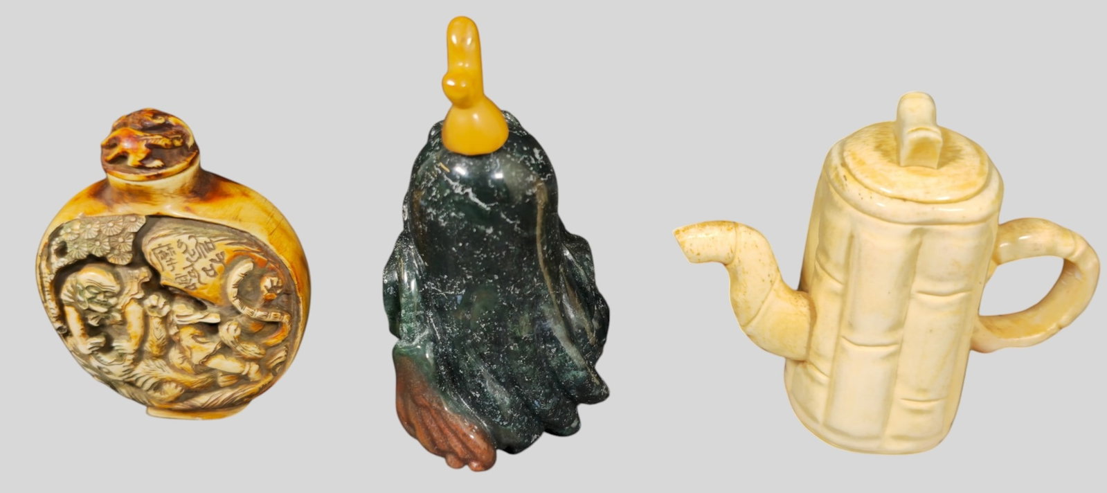 Assembled Chinese Snuff Bottles and Pill Boxes - 5
