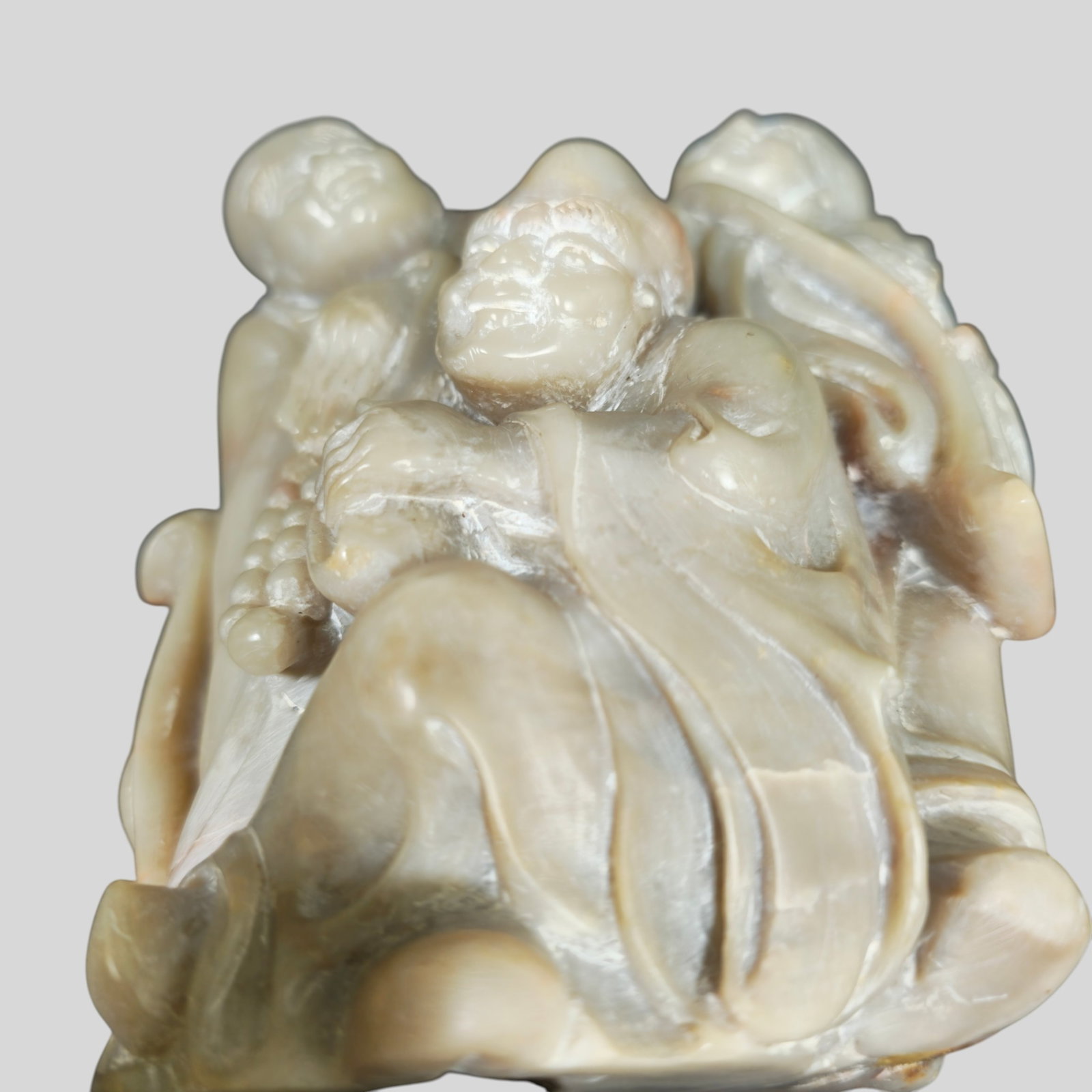 Chinese Hard Stone Luohans - 4