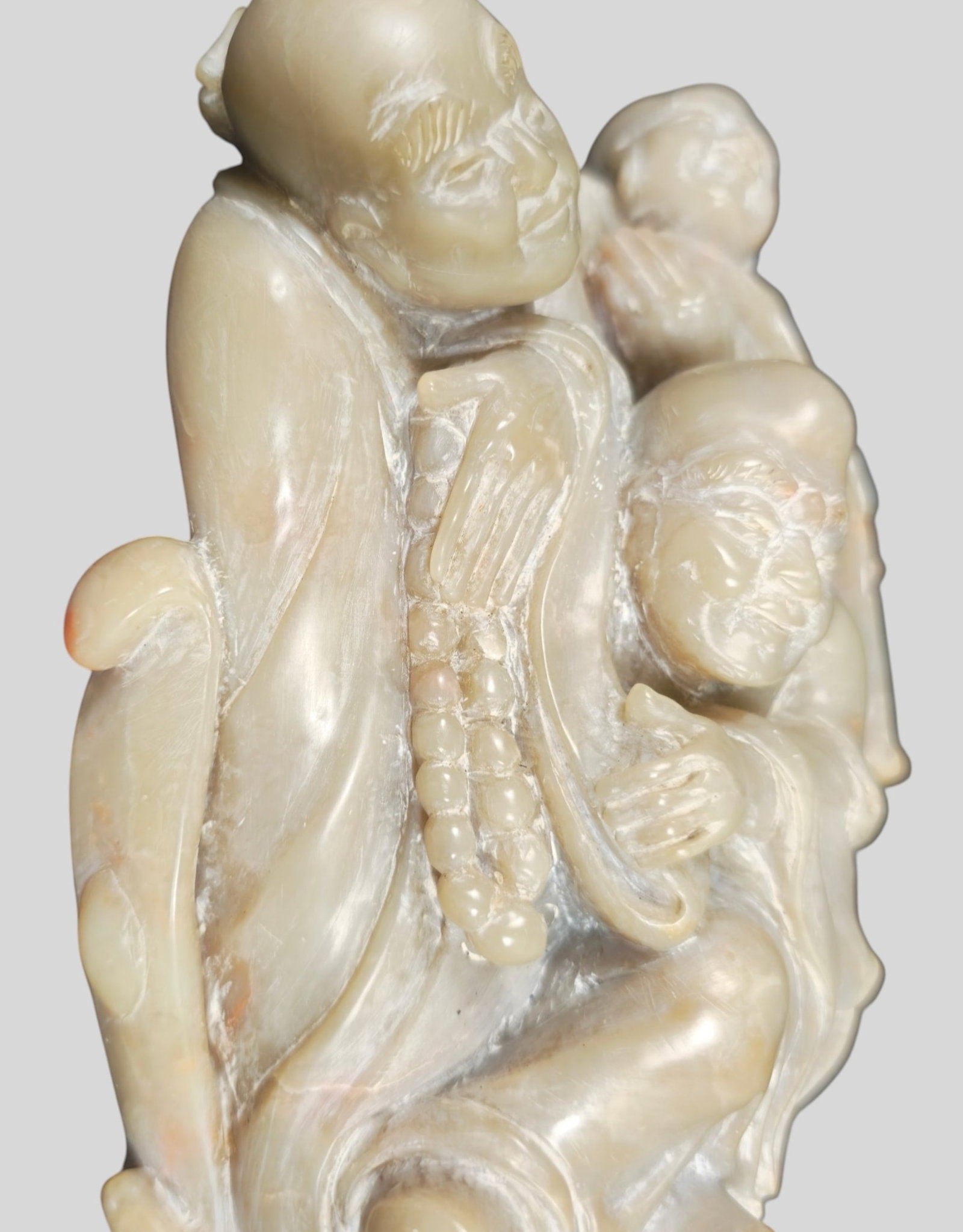 Chinese Hard Stone Luohans - 5