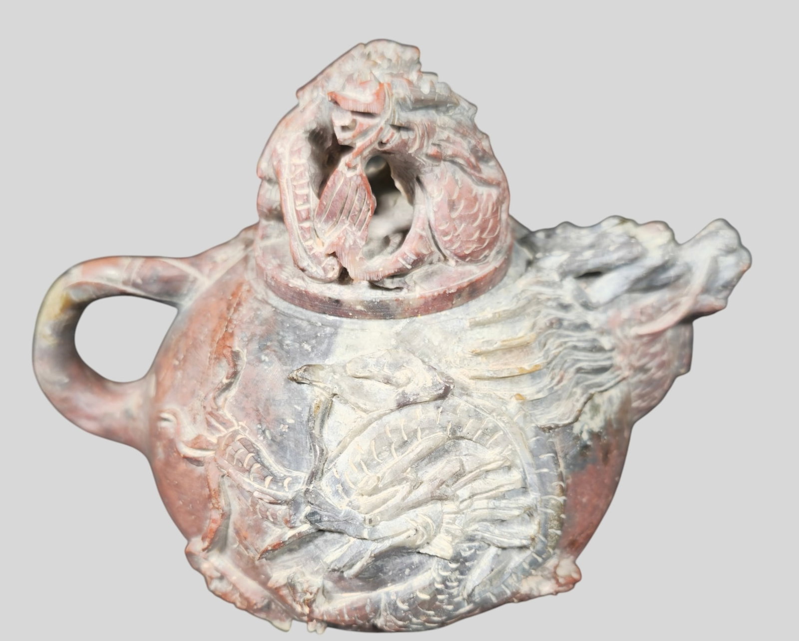 Chinese Shoushan Stone Tea Pots - 7