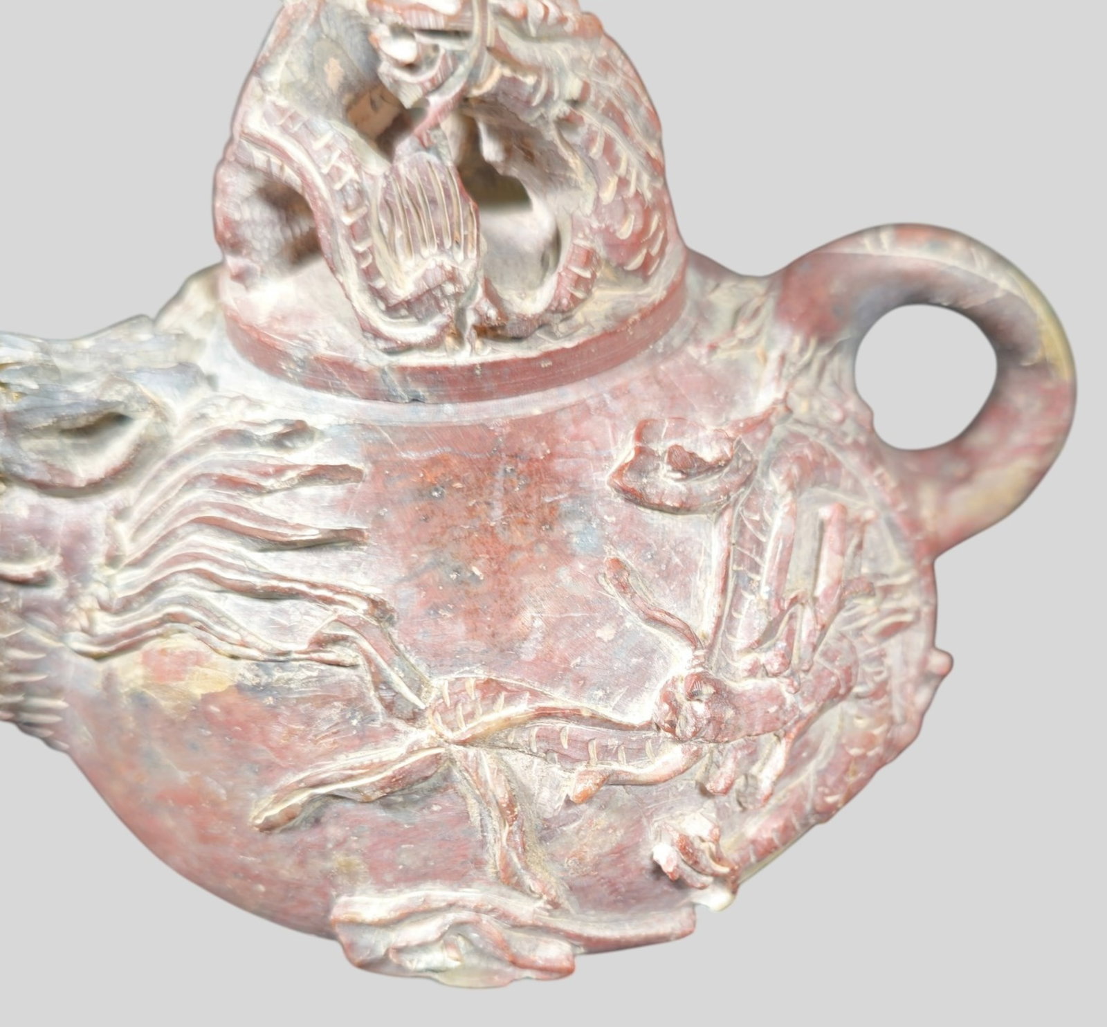 Chinese Shoushan Stone Tea Pots - 9