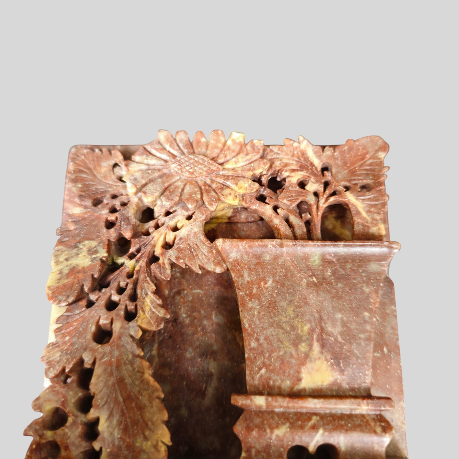 Chinese Soapstone Bookends - 3