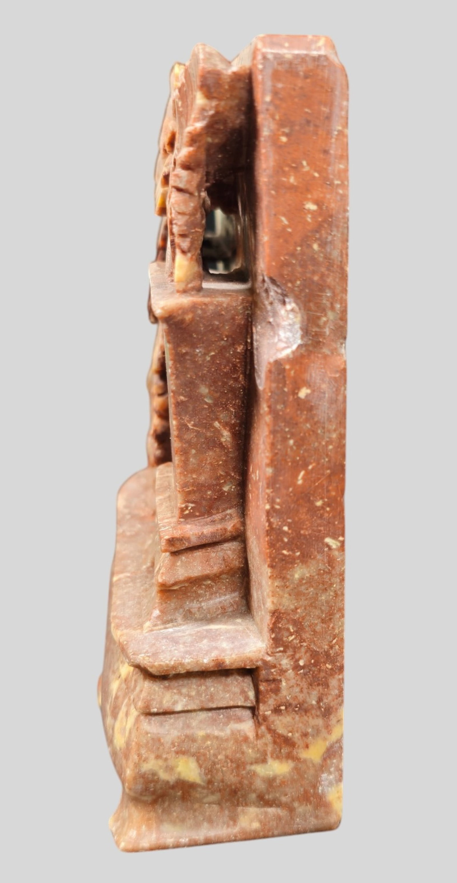 Chinese Soapstone Bookends - 6