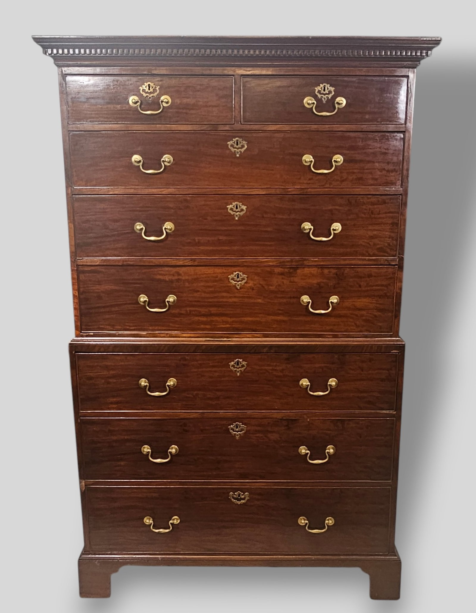 George III Mahogany Chest on Chest (1 of 19)