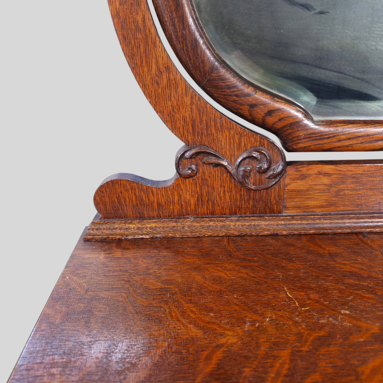 Robert Mitchell Attribution Oak Chiffonier or Chest - 3
