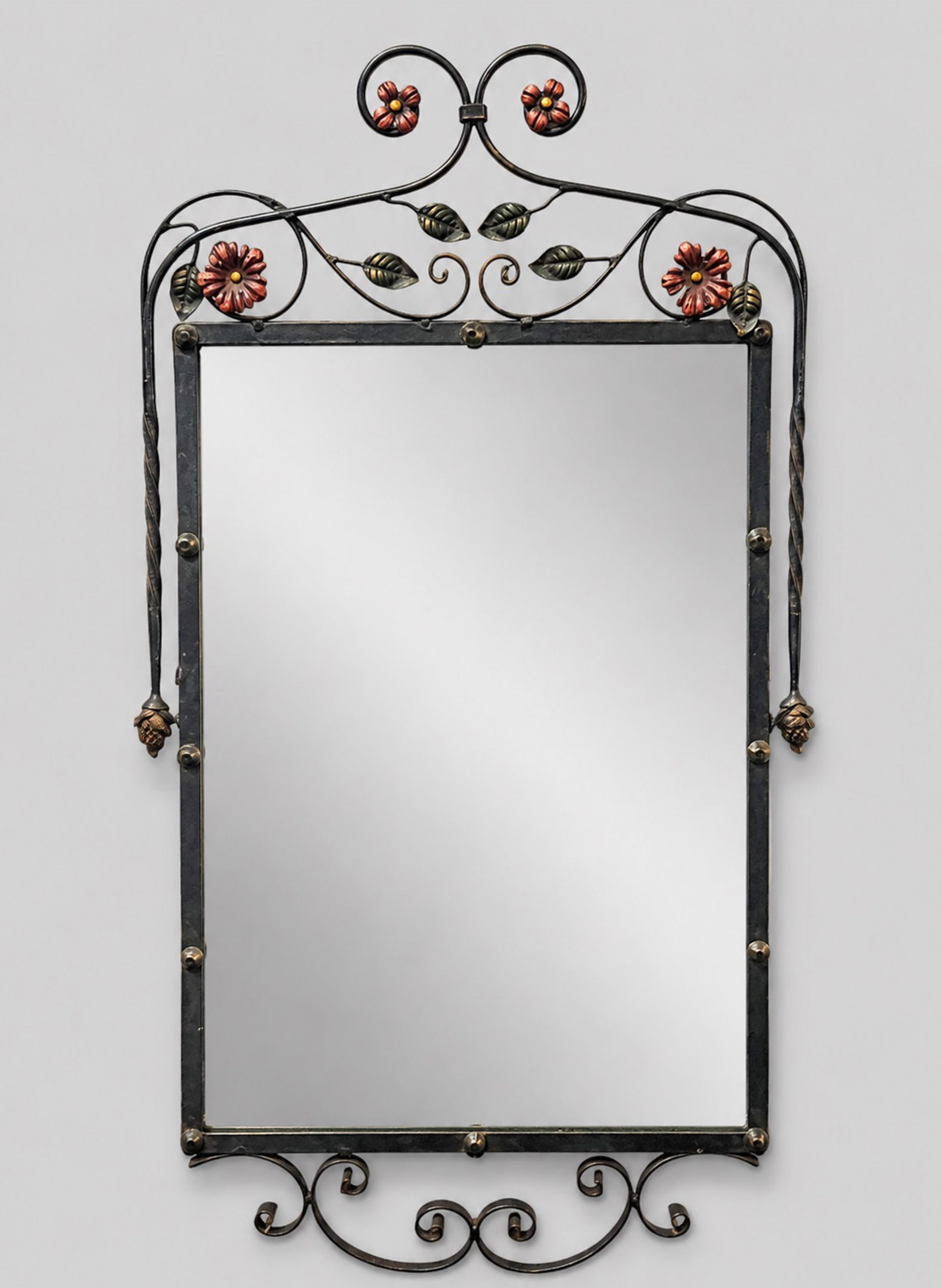 Marble Top Console Table and Mirror - 11