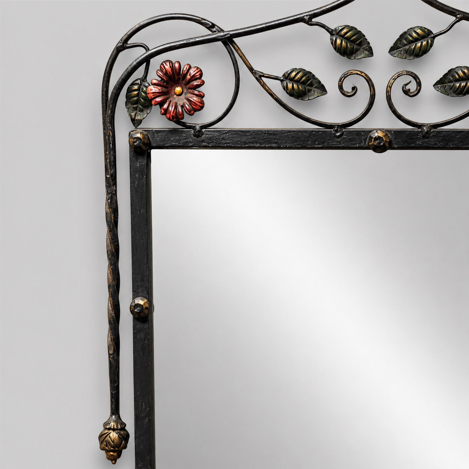 Marble Top Console Table and Mirror - 12
