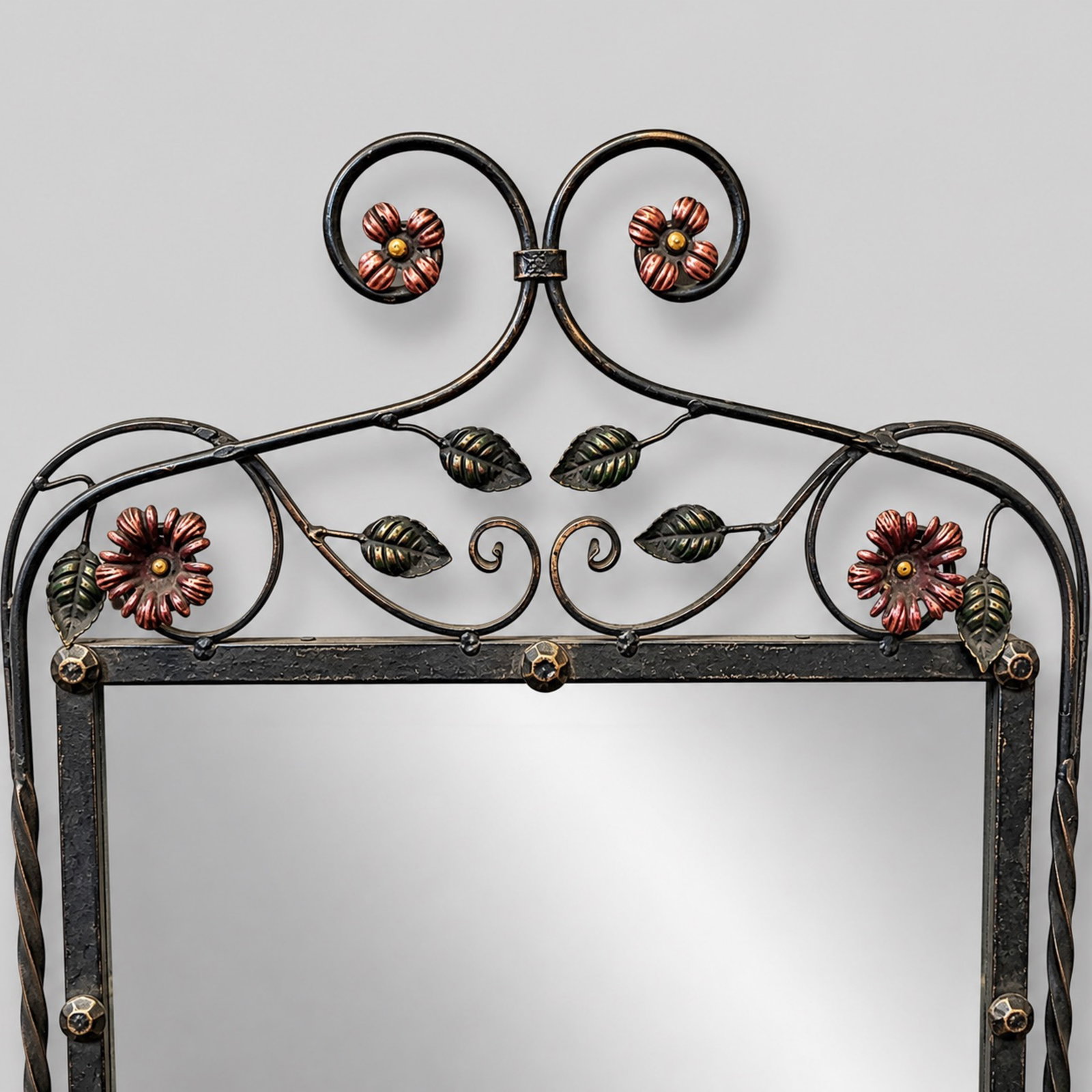 Marble Top Console Table and Mirror - 13
