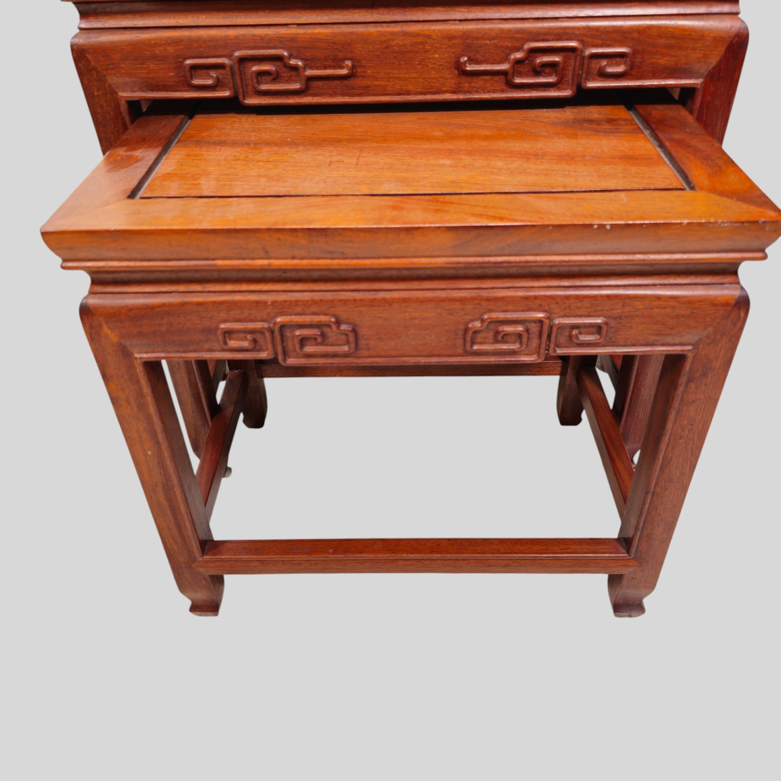 Chinese Teak Nesting Tables - 2