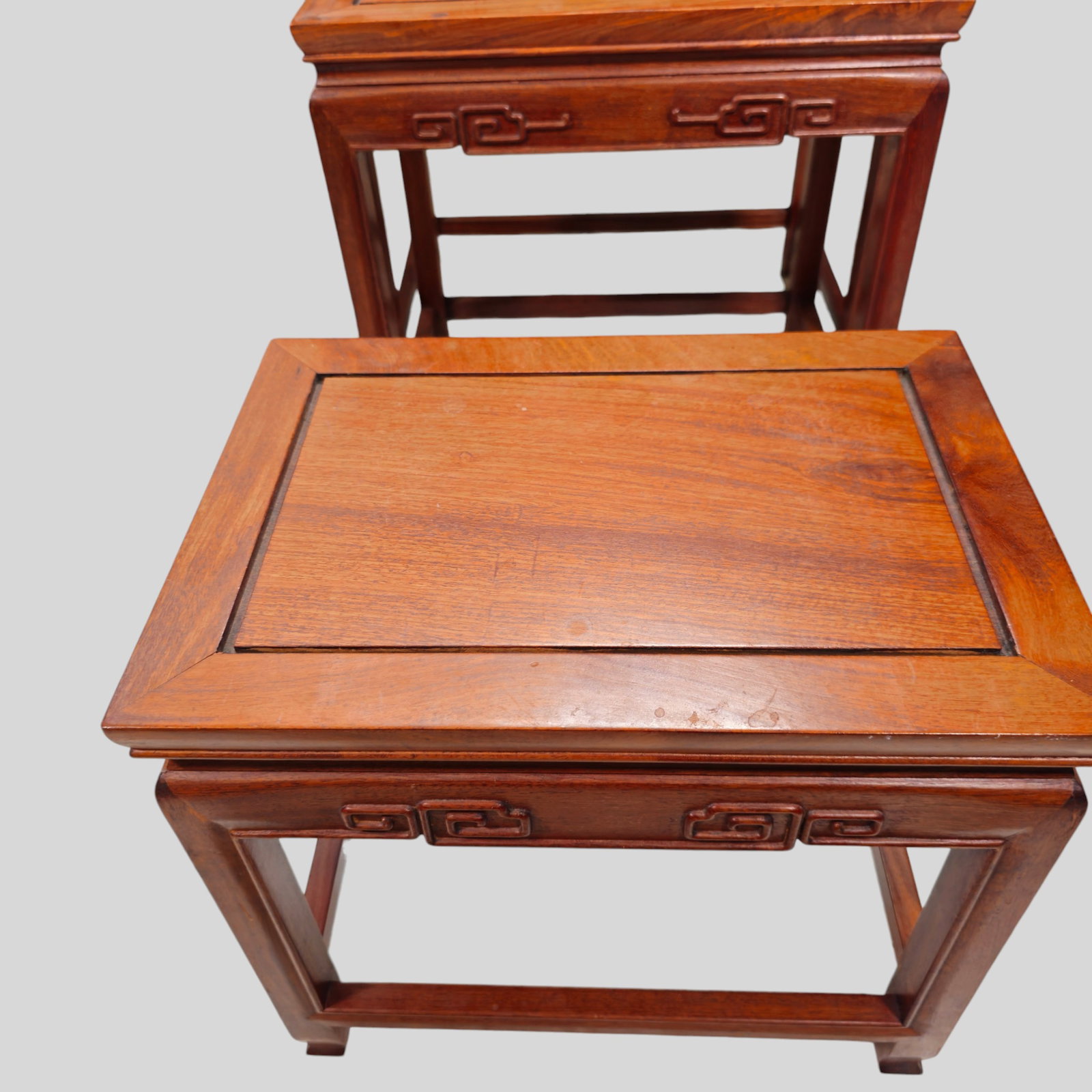 Chinese Teak Nesting Tables - 3